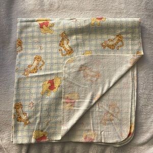 Winnie the Pooh and Tigger Receiving Blanket
